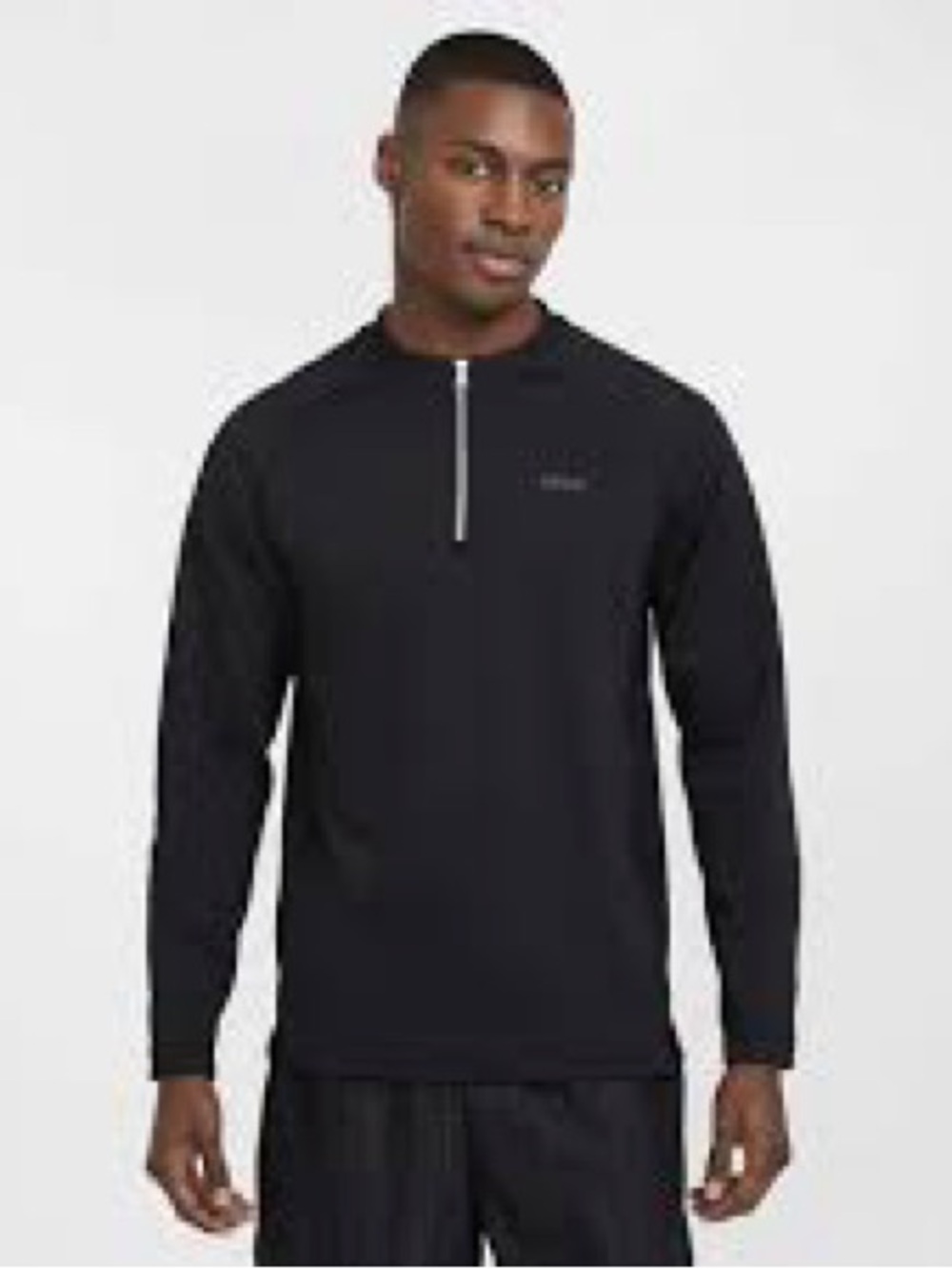 Nike LeBron James Men's Quarter-Zip Workout Top Black Size Medium EUC